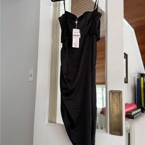 Oh Polly Elegant Black Dress